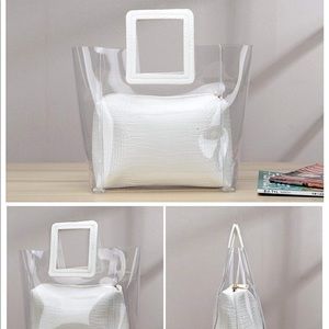 Stylish Waterproof Clear Tote Beach